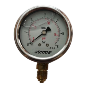 ATERMA Ø63 MM 0-6 BAR G1/4